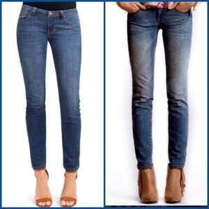 CAbi Ruby Style Skinny Blue Denim Jeans Size 6